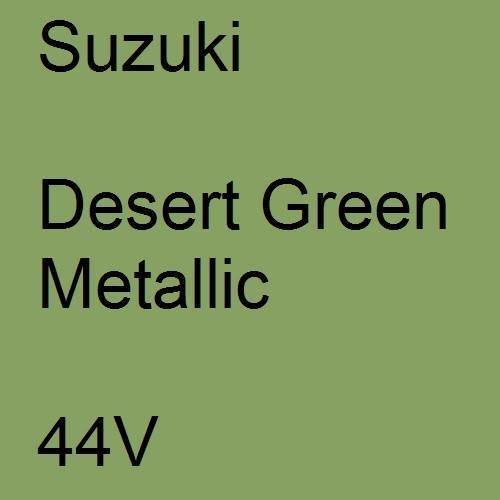 Suzuki, Desert Green Metallic, 44V.